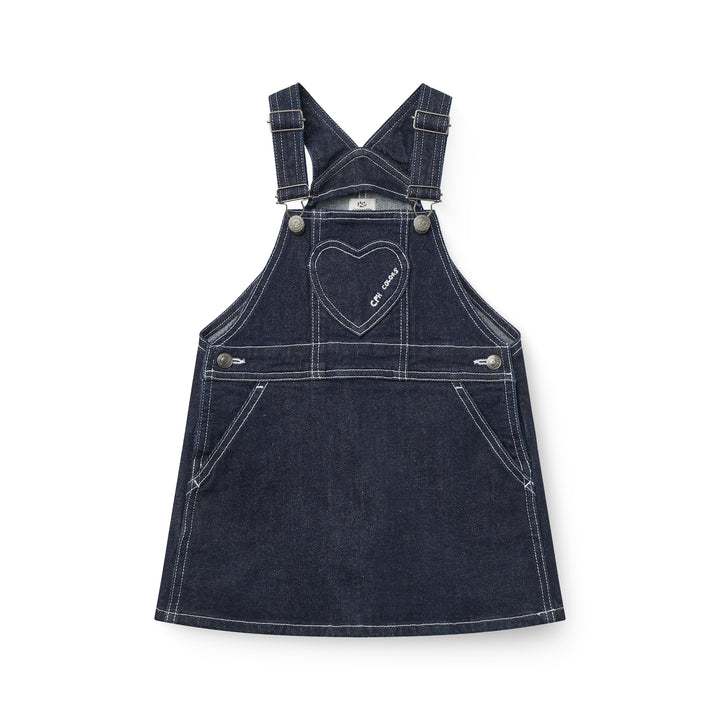 Copenhagen Colors Organic Denim Spencer Dress Heart 1