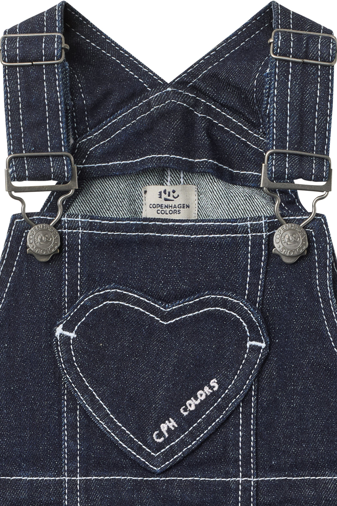 Copenhagen Colors Organic Denim Spencer Dress Heart 4