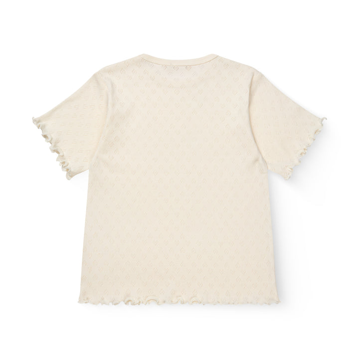 Copenhagen Colors Pointelle Heart T-shirt - Meisjesshirt 3