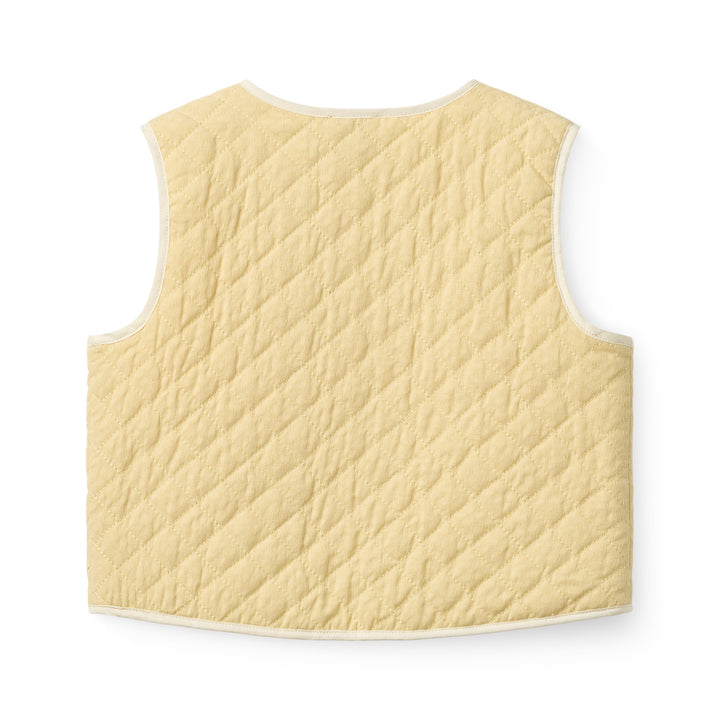 Copenhagen Colors Quilted Vest Yellow - Meisjesgilet - Geel 3