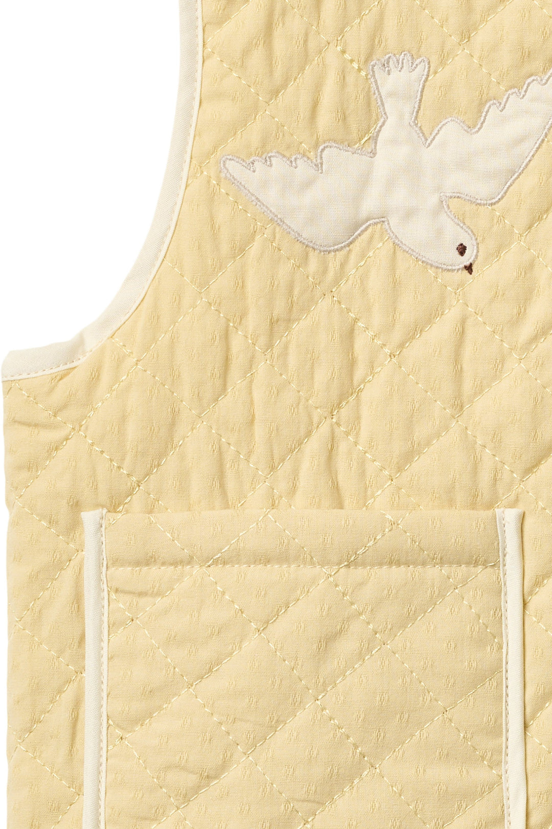 Copenhagen Colors Quilted Vest Yellow - Meisjesgilet - Geel 4