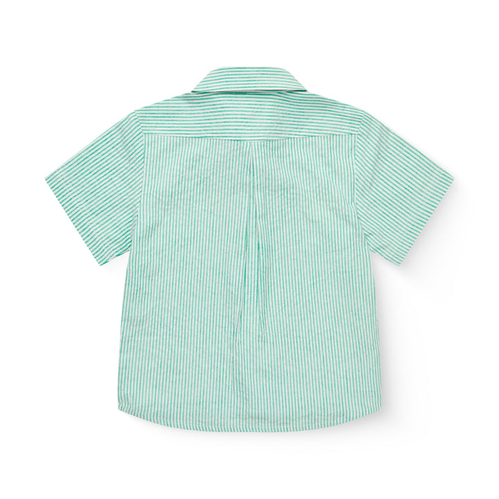 Copenhagen Colors Seersucker Shirt Stripe - Jongens Blouse 3