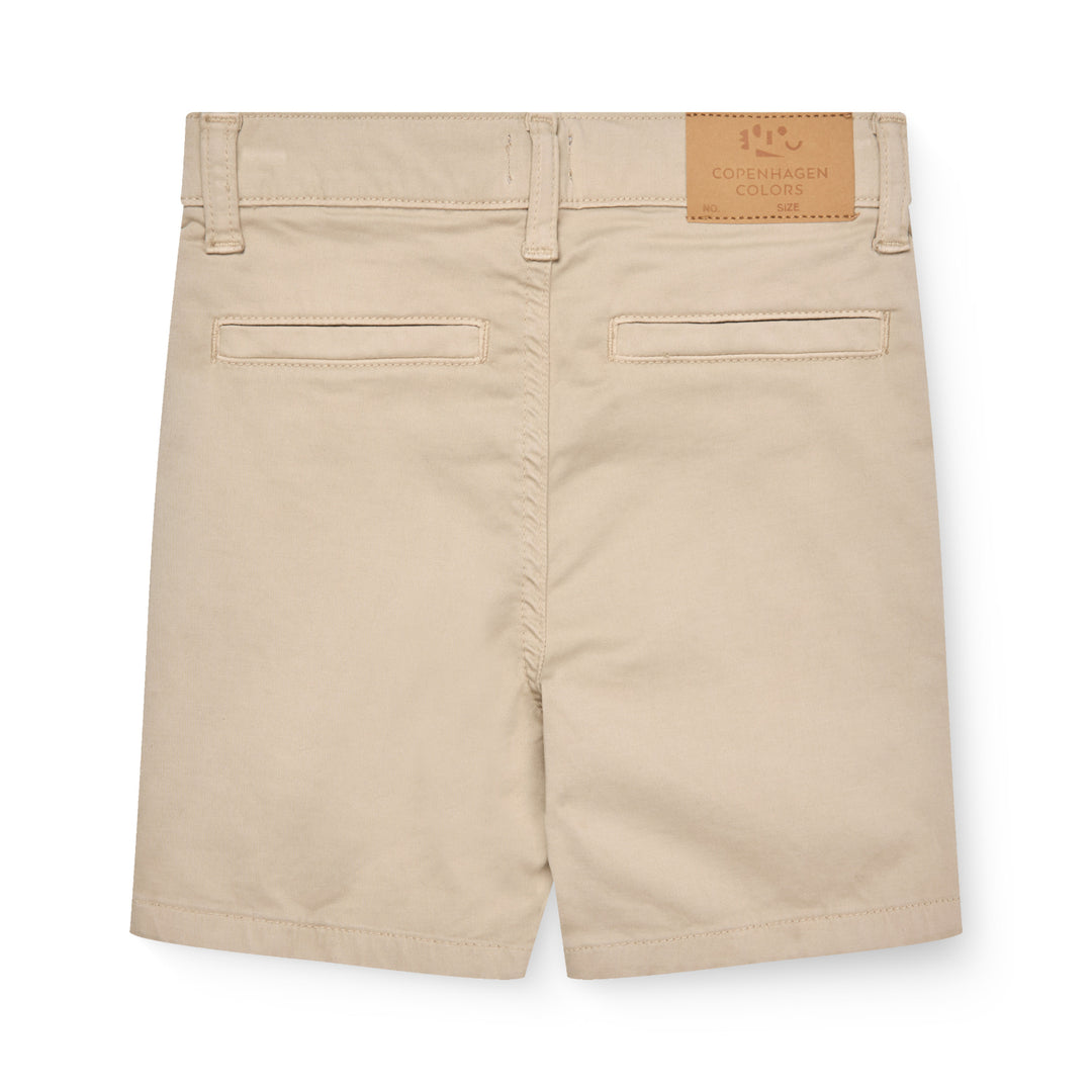 Copenhagen Colors Twill Shorts Cuff - Jongens Shorts - Beige 3
