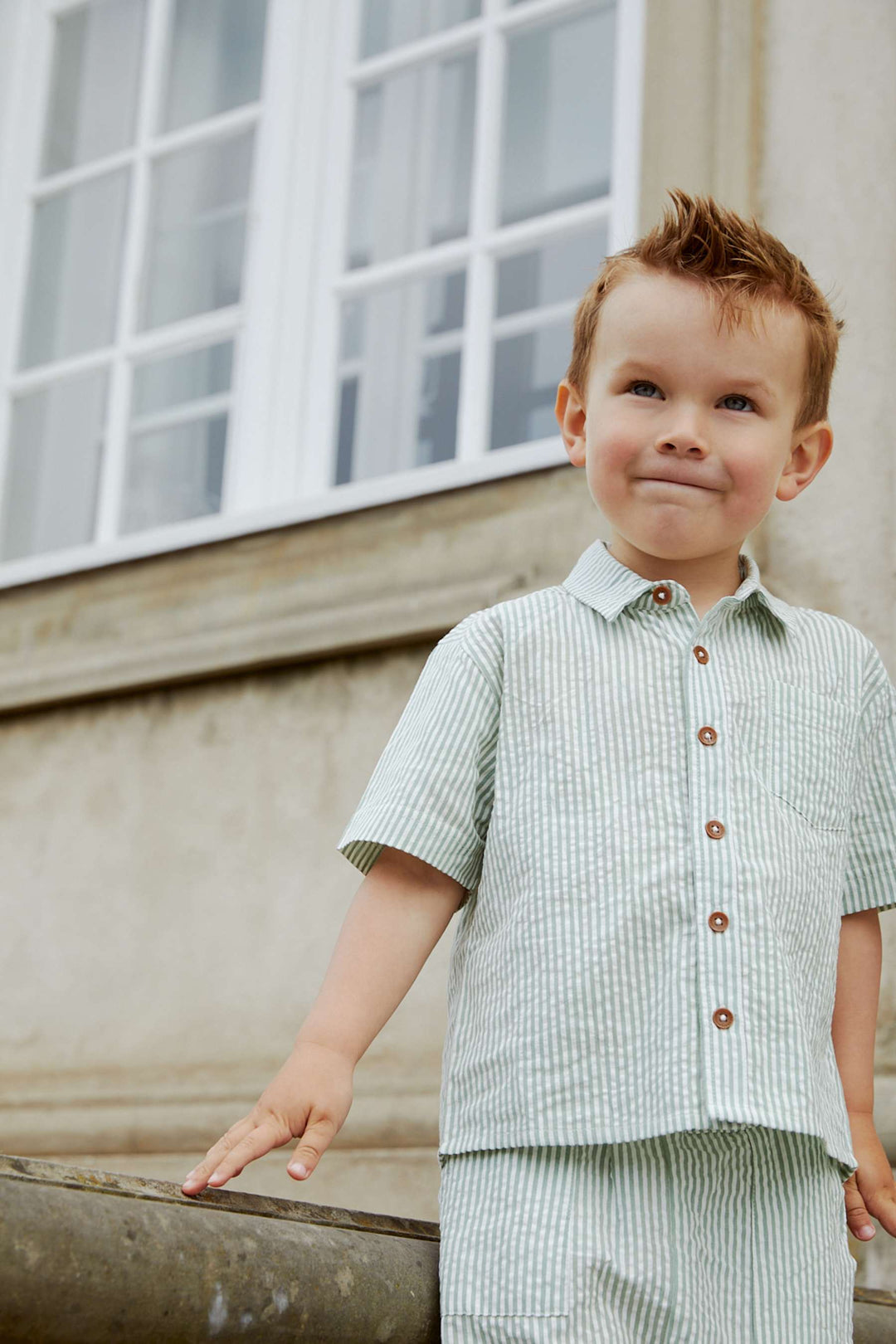 Copenhagen Colors Seersucker Shirt Stripe - Jongens Blouse 2