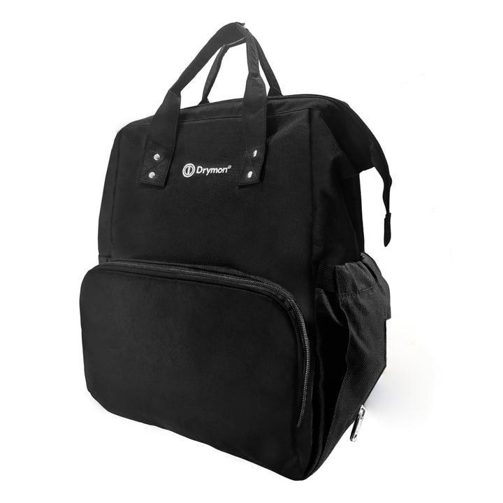 Drymon Oxford Luiertas Rugzak Black - Verschoningstas Zwart 1