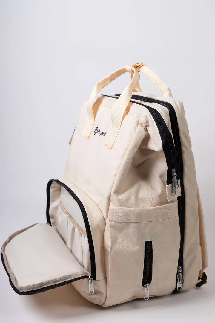Drymon Oxford Luiertas Rugzak Sand - Verschoningstas Beige 16