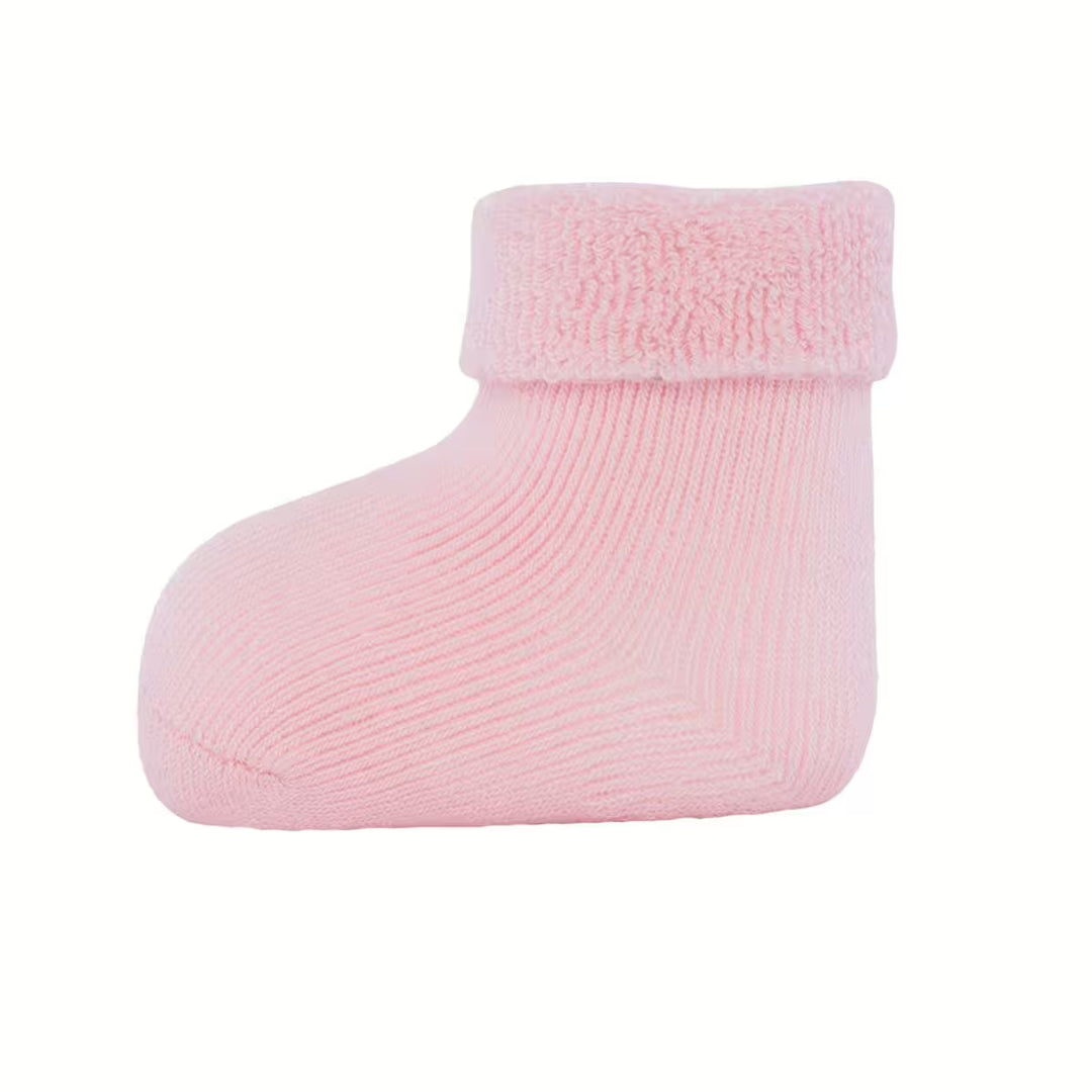 Ewers Babysokjes 3-pack Latte Rose - Newborn sokjes - Roze 2