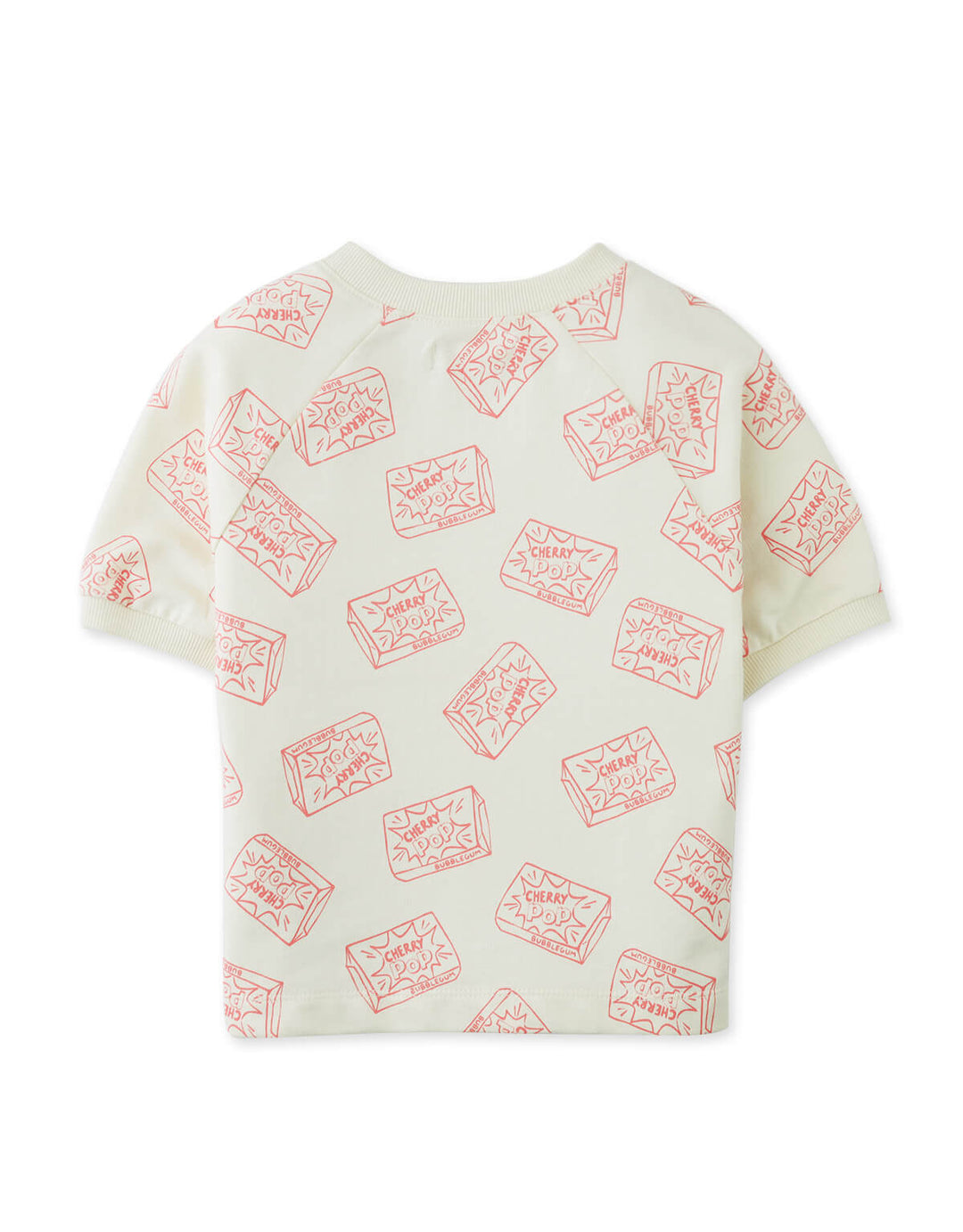 Gingersnaps Ava Raglan Tee - Meisje T-shirt - Ecru 3