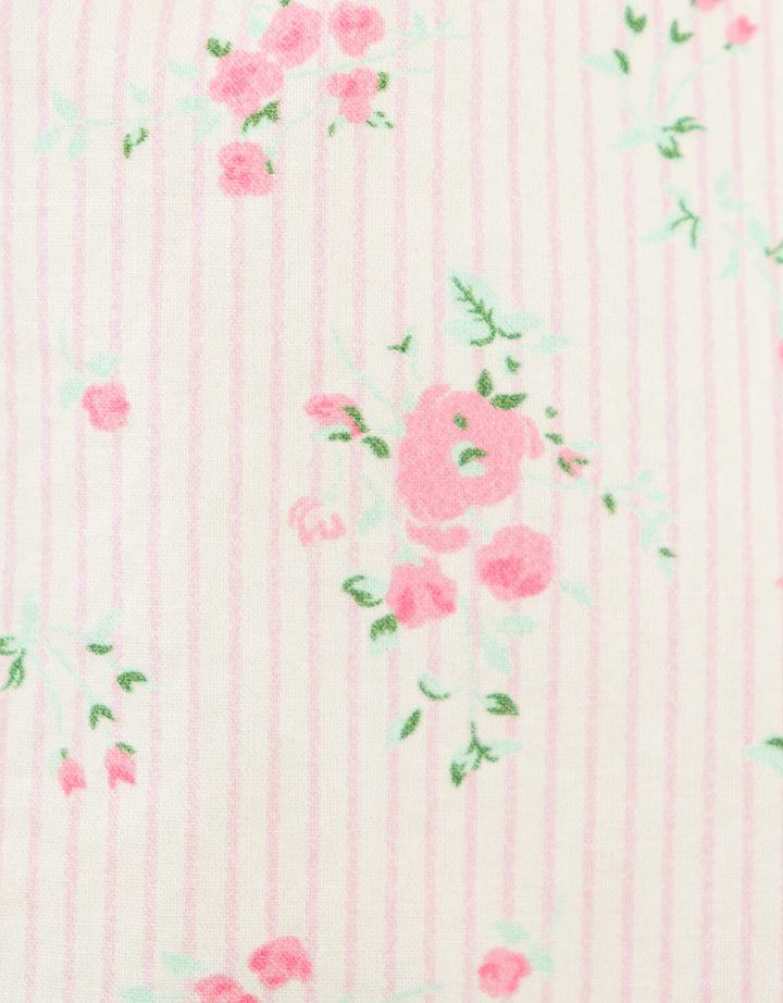 Gingersnaps Bea Skort - Meisjes Rok - Roze met bloemtjes 4