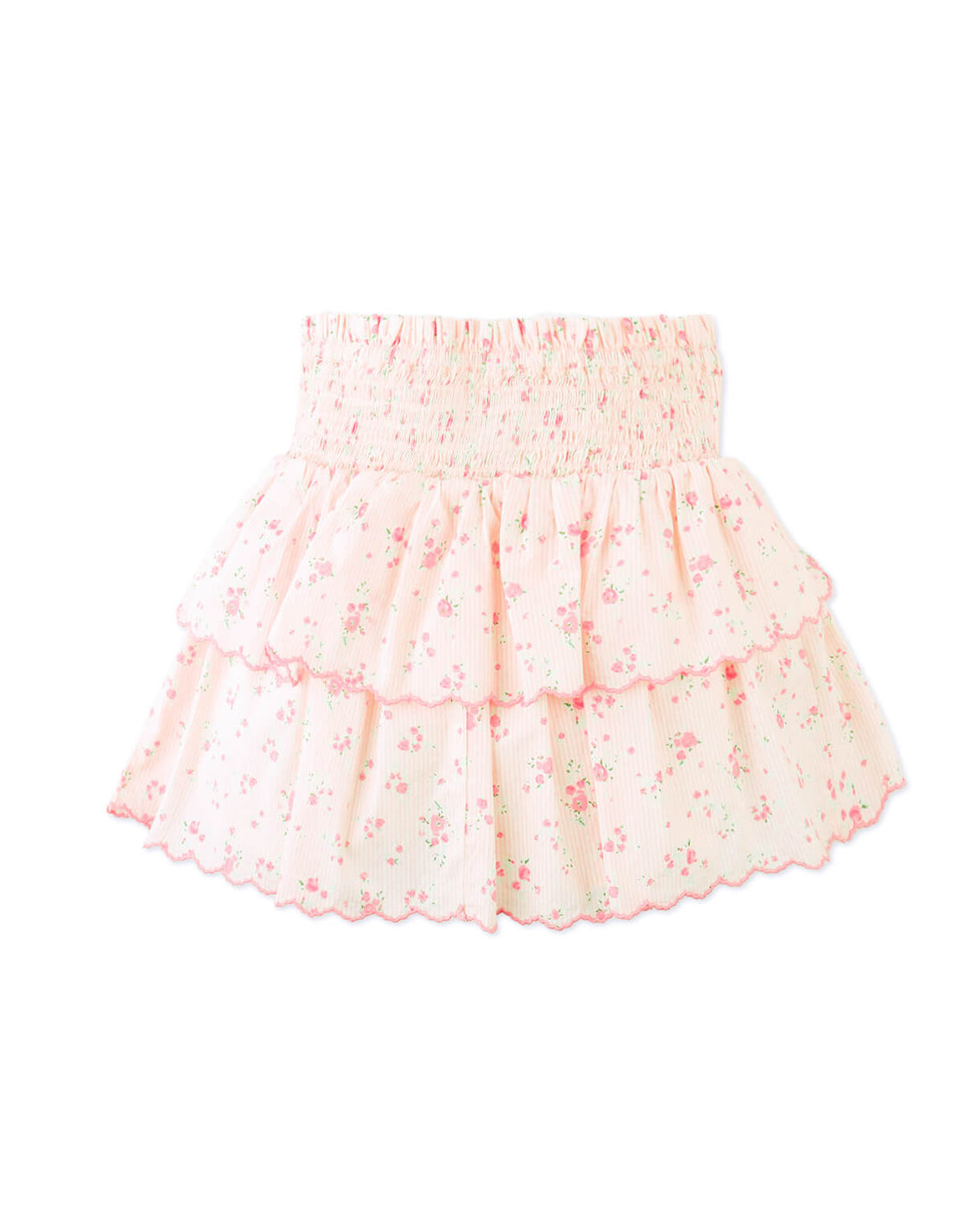 Gingersnaps Bea Skort - Meisjes Rok - Roze met bloemtjes 5