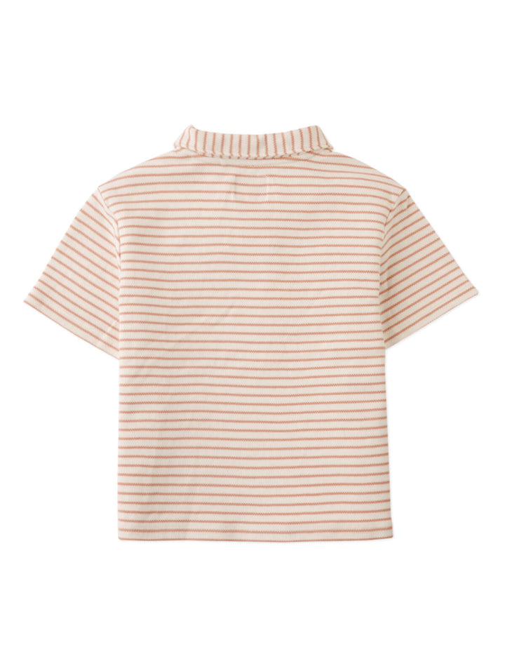 Gingersnaps Bruno Zigzag Stripe Polo Banana - Jongens Polo 4