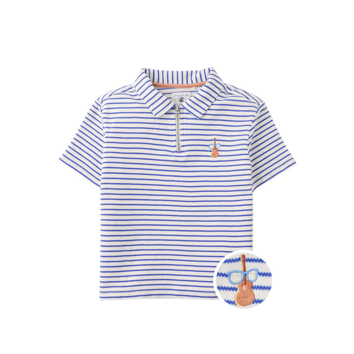 Gingersnaps Bruno Zigzag Stripe Polo Guitar - Jongens Polo 5