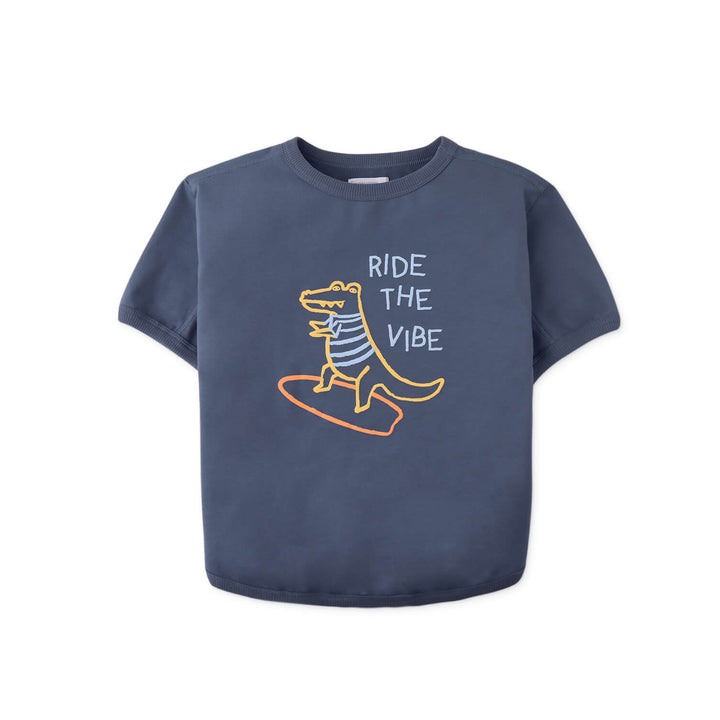 Gingersnaps Chalice Cotton Jersey Barrel Tee - Jongensshirt 1
