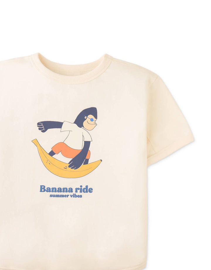 Gingersnaps Chalice Monkey Barrel Tee - Jongensshirt 6
