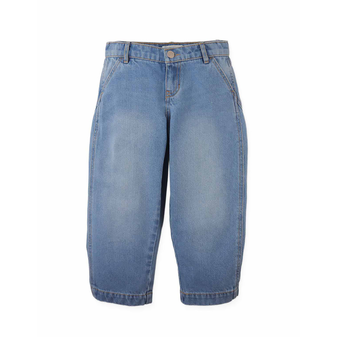 Gingersnaps Constance Barrel Denim Pants 2 in 1 Kinderbroek 1