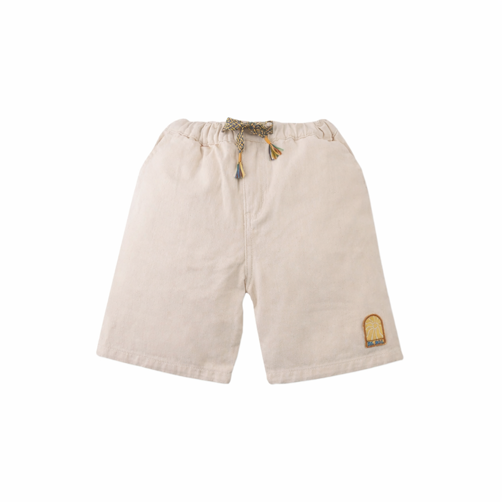 Gingersnaps Cosmo Bermuda Shorts Off White - Jongensbroek 1