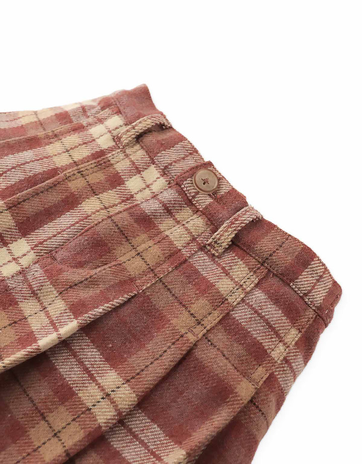 Gingersnaps Eugenia Pleated Plaid Skorts - Meisjesrok 4