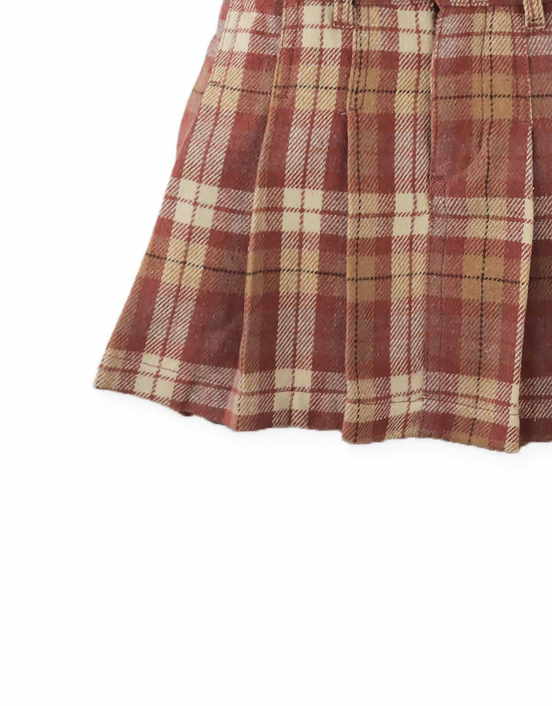 Gingersnaps Eugenia Pleated Plaid Skorts - Meisjesrok 5
