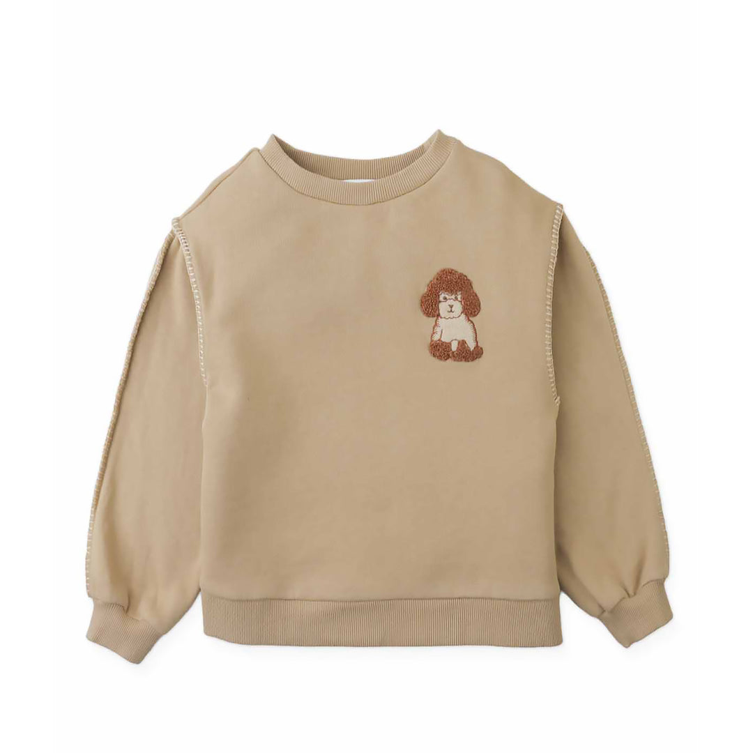 Gingersnaps Faustina Sweater with Poodle - Meisjestrui 1
