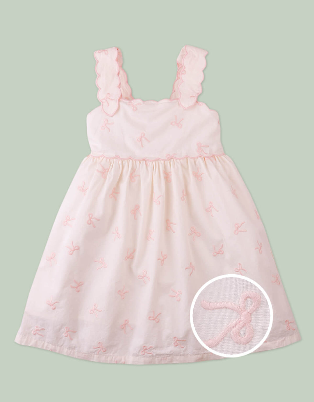 Gingersnaps Kara Poplin Dress - Meisjesjurk - Roze 8