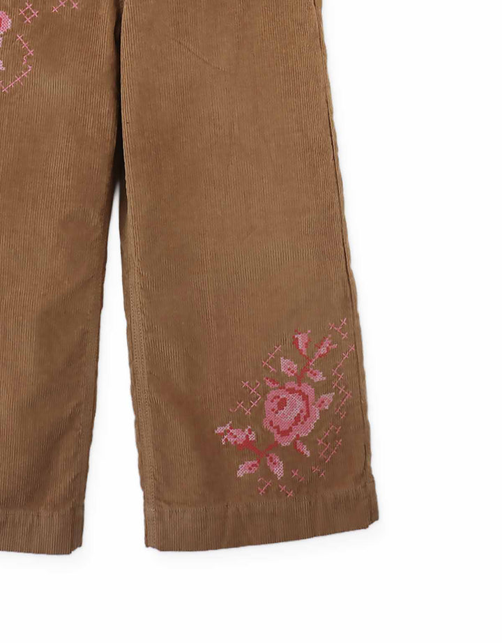 Gingersnaps Loreine Wide- Leg Corduroy Pants - Meisjesbroek 4