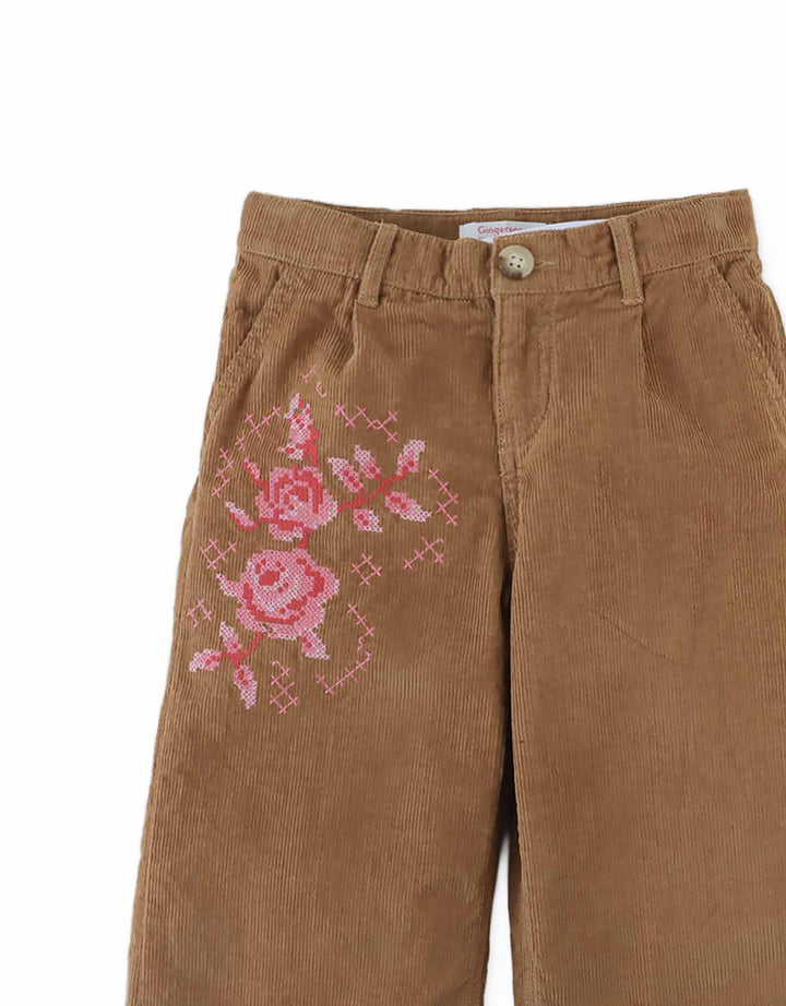 Gingersnaps Loreine Wide- Leg Corduroy Pants - Meisjesbroek 5