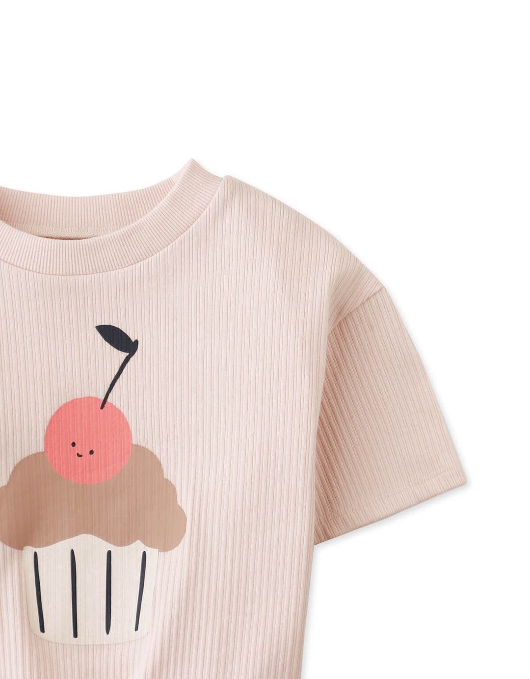 Gingersnaps Madison Drop Shoulder Tee - Meisje Top - Roze 4