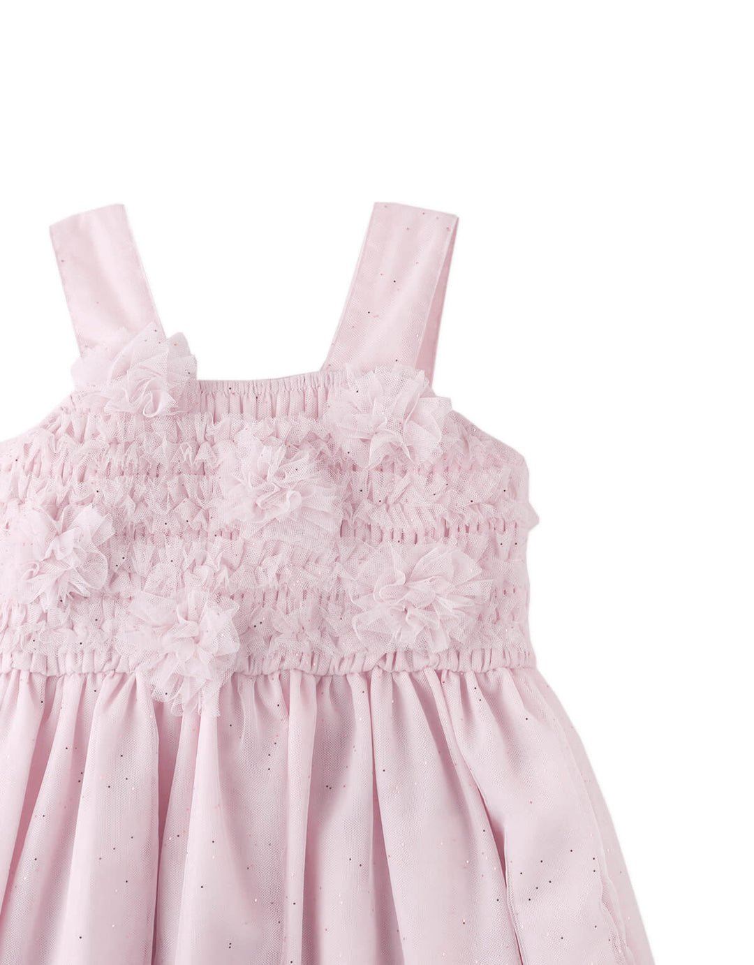 Gingersnaps Margot Dress Pink With Corsage - Meisjesjurk 5