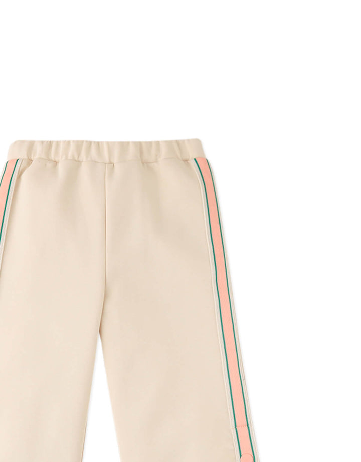 Gingersnaps Mira Popper Pants - Meisjes Broek - Beige 5