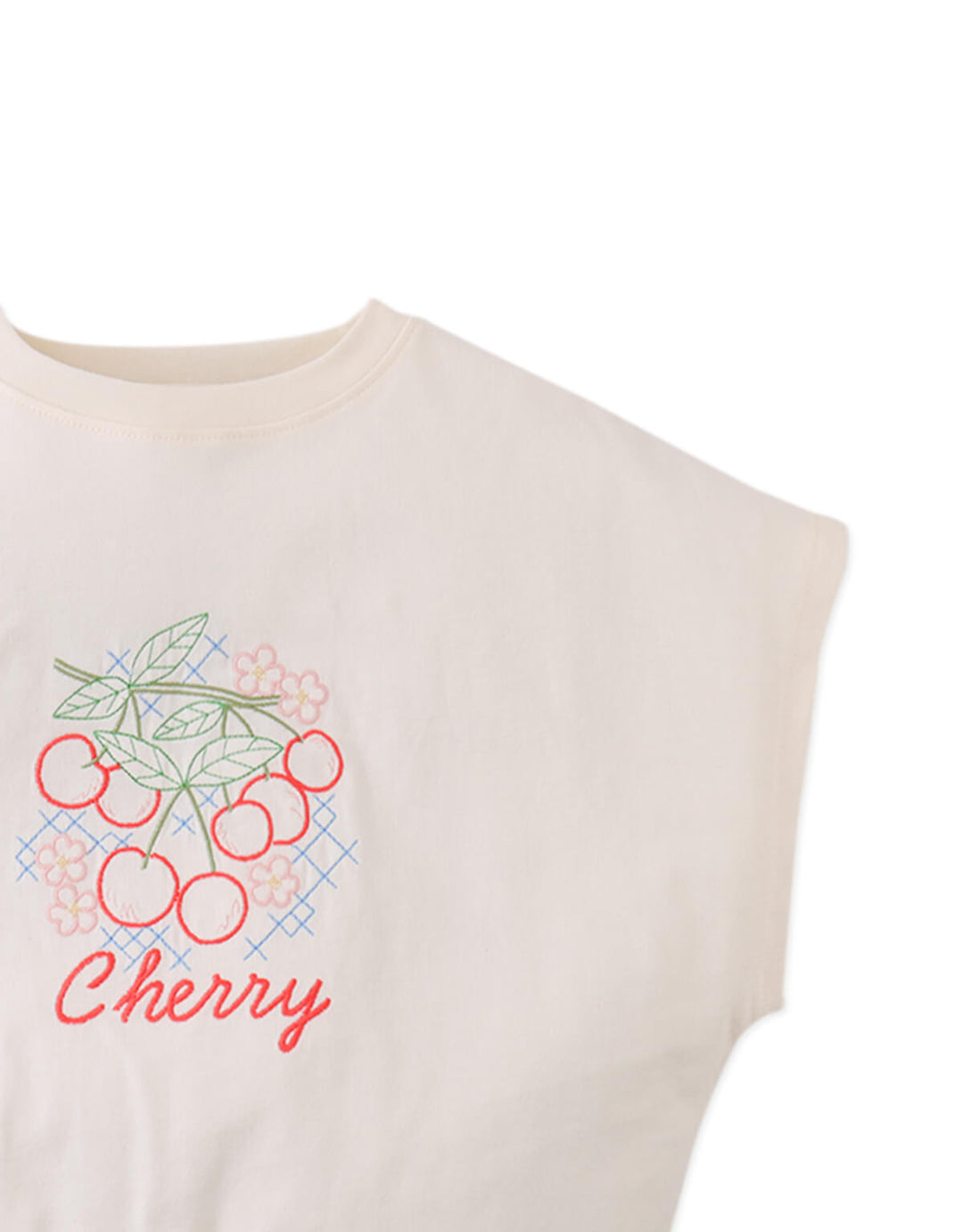 Gingersnaps Savanna Embroidered Cherry Tee - Meisje Top 6