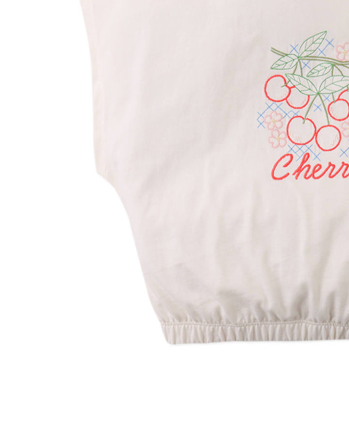 Gingersnaps Savanna Embroidered Cherry Tee - Meisje Top 7