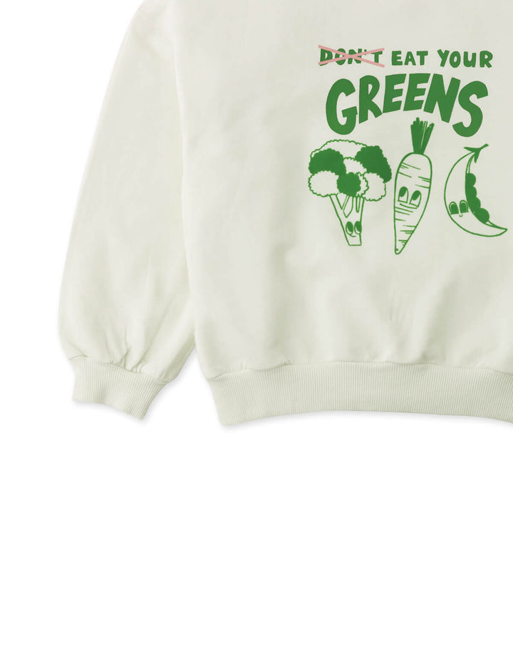 Gingersnaps Serena Veggies Terry Pullover - Meisje Sweater 4