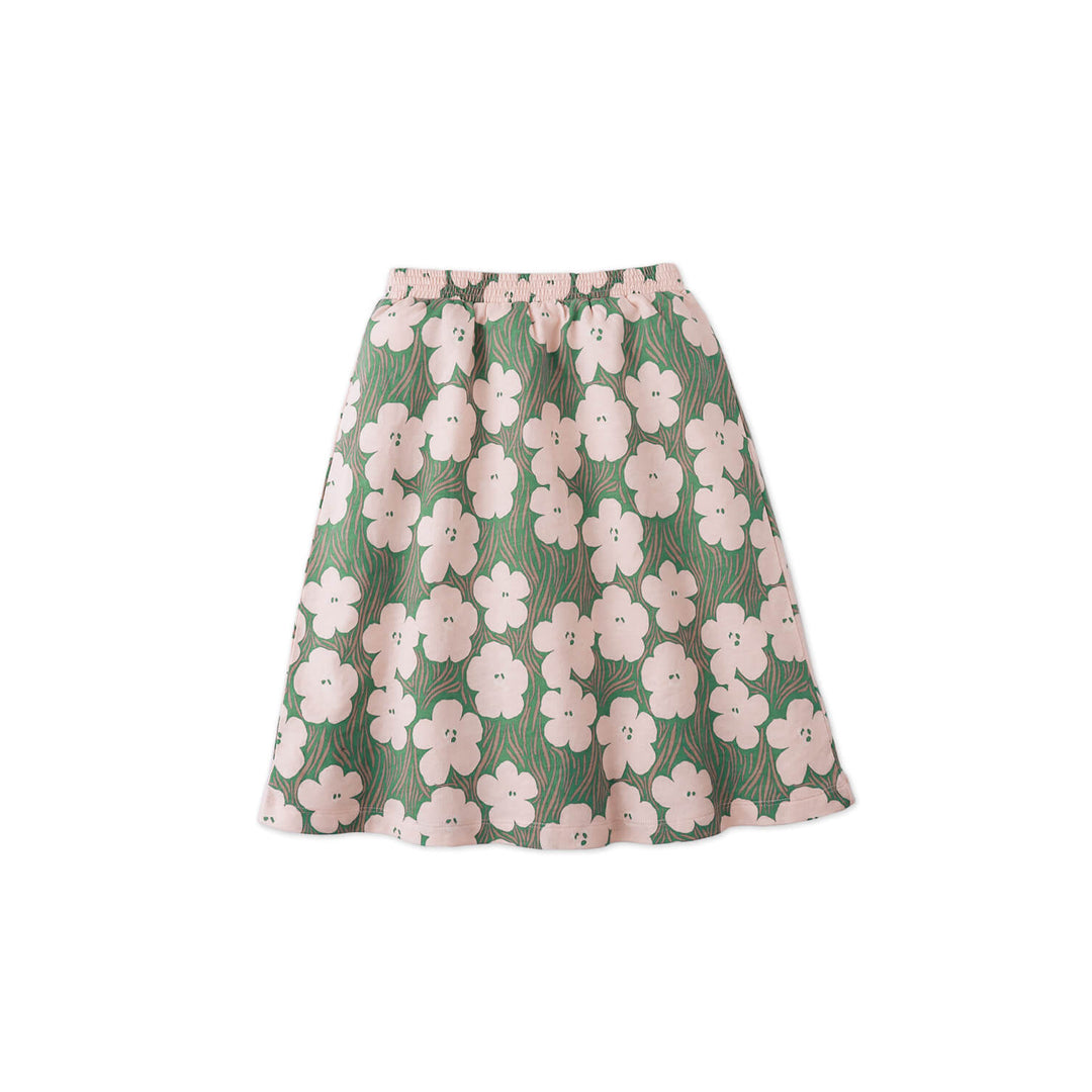 Gingersnaps Stella Terry Skirt Blossoms - Meisjes Rok Groen 1
