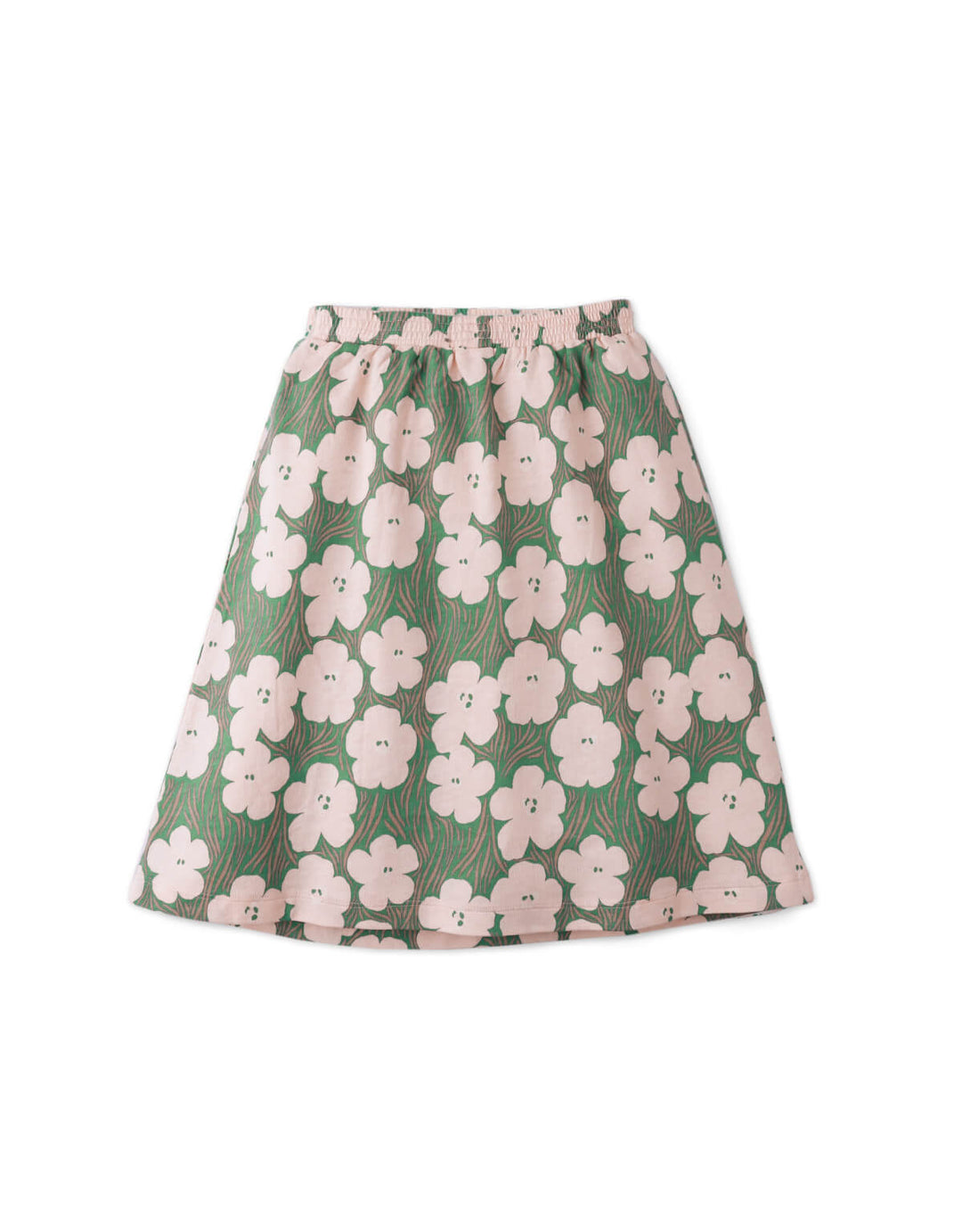 Gingersnaps Stella Terry Skirt Blossoms - Meisjes Rok Groen 4