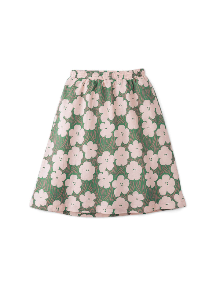 Gingersnaps Stella Terry Skirt Blossoms - Meisjes Rok Groen 4