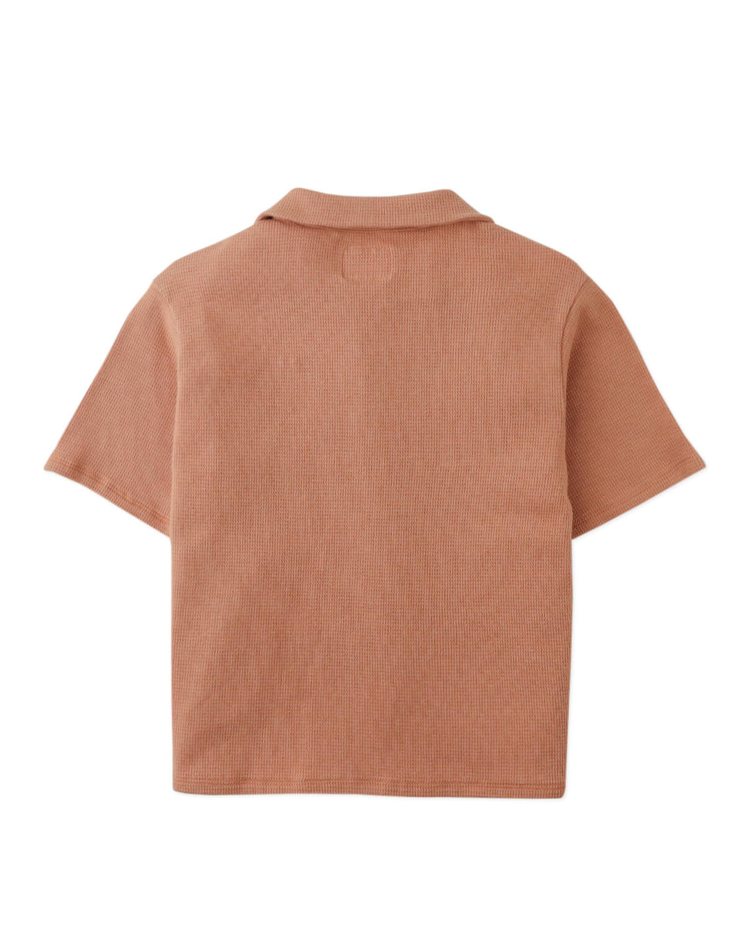 Gingersnaps Tommy Waffle Shirt Toucan - Jongens Shirt Bruin 4
