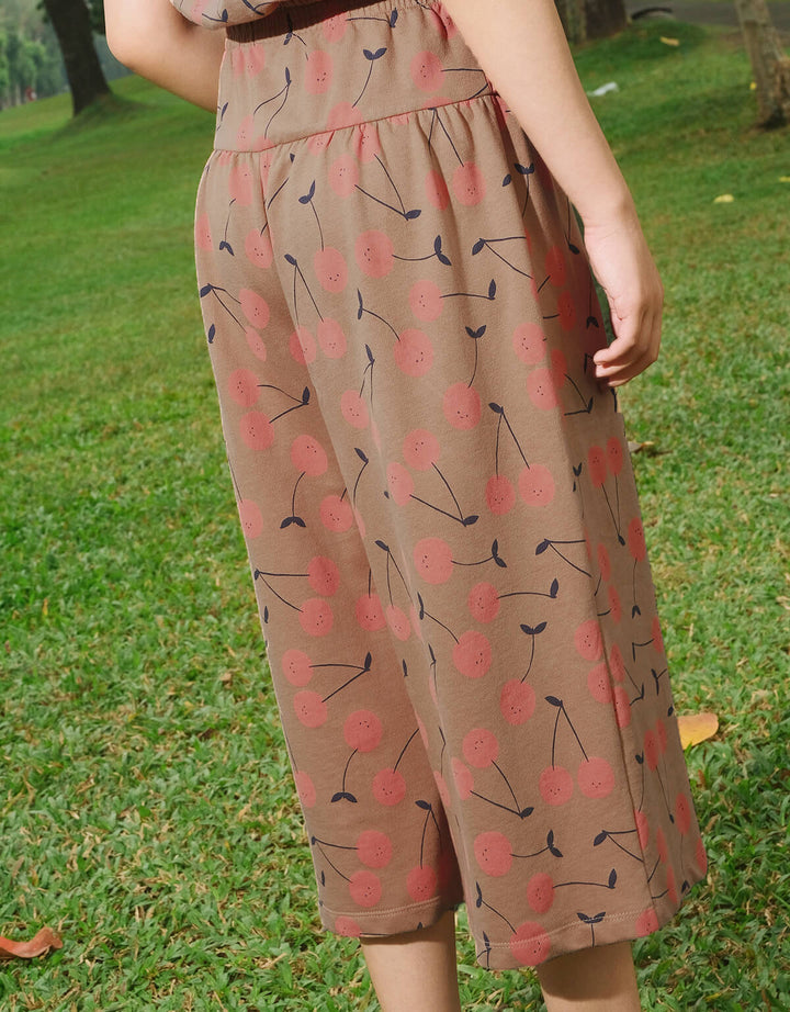 Gingersnaps Audrey Terry Cullotes Cherrywood - Meisjesbroek 7