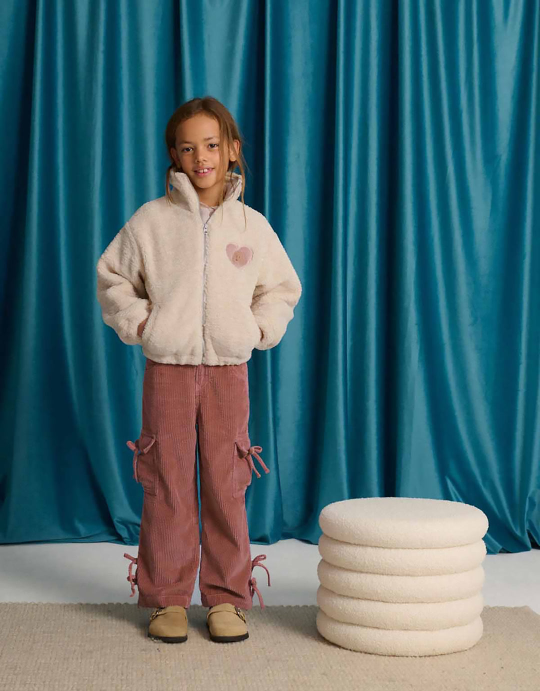 Gingersnaps Augusta Shearling Zip-Jacket Poodle 6