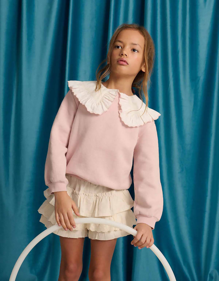 Gingersnaps Benedicta Removable Collar Sweater - Meisjetrui 2