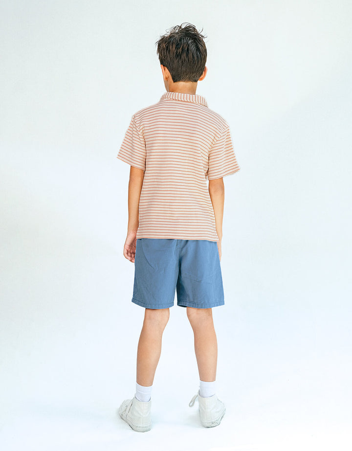 Gingersnaps Bruno Zigzag Stripe Polo Banana - Jongens Polo 7
