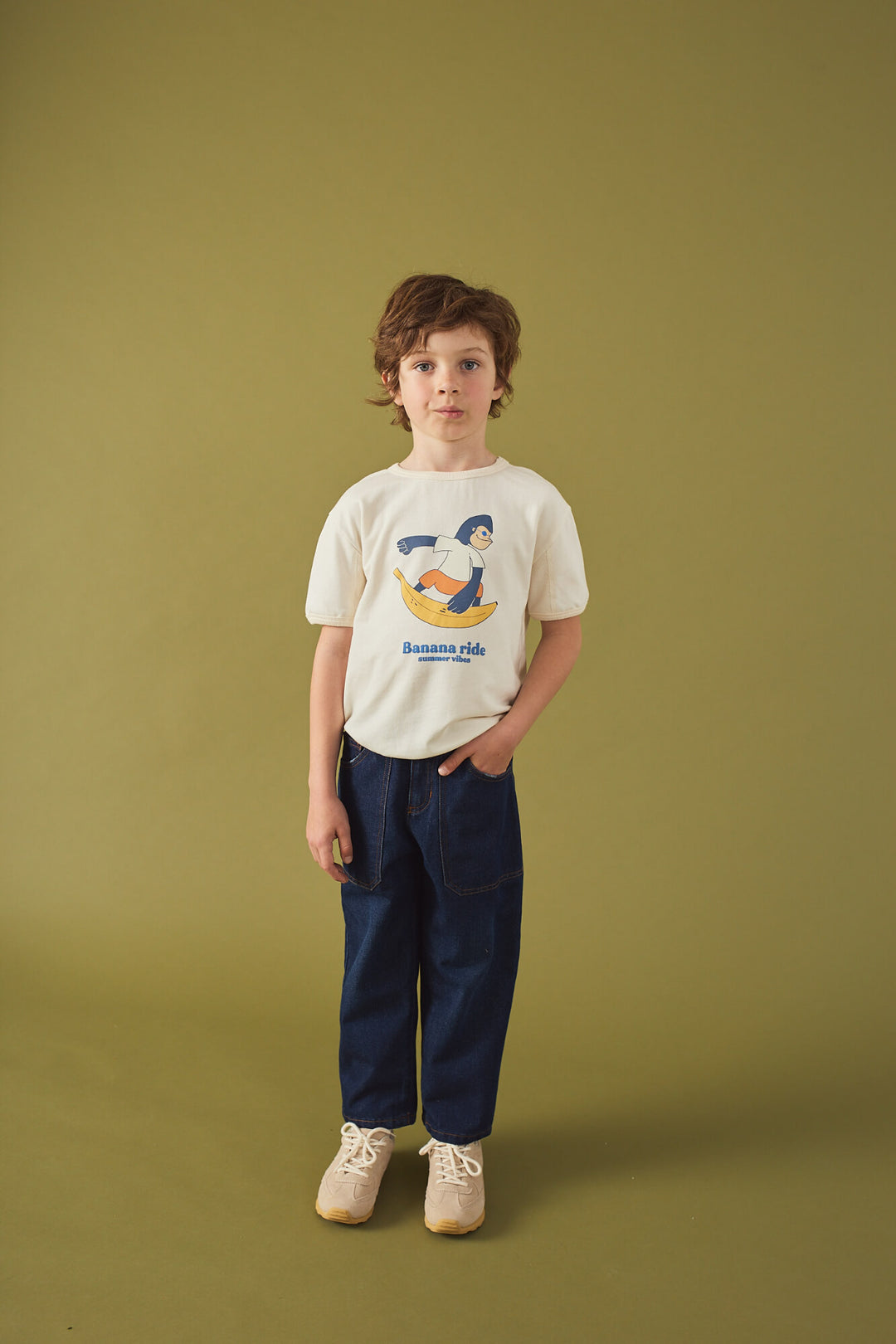 Gingersnaps Chalice Monkey Barrel Tee - Jongensshirt 10