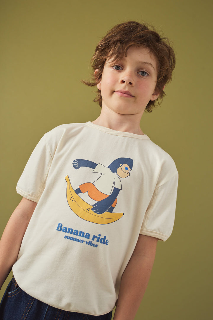 Gingersnaps Chalice Monkey Barrel Tee - Jongensshirt 2