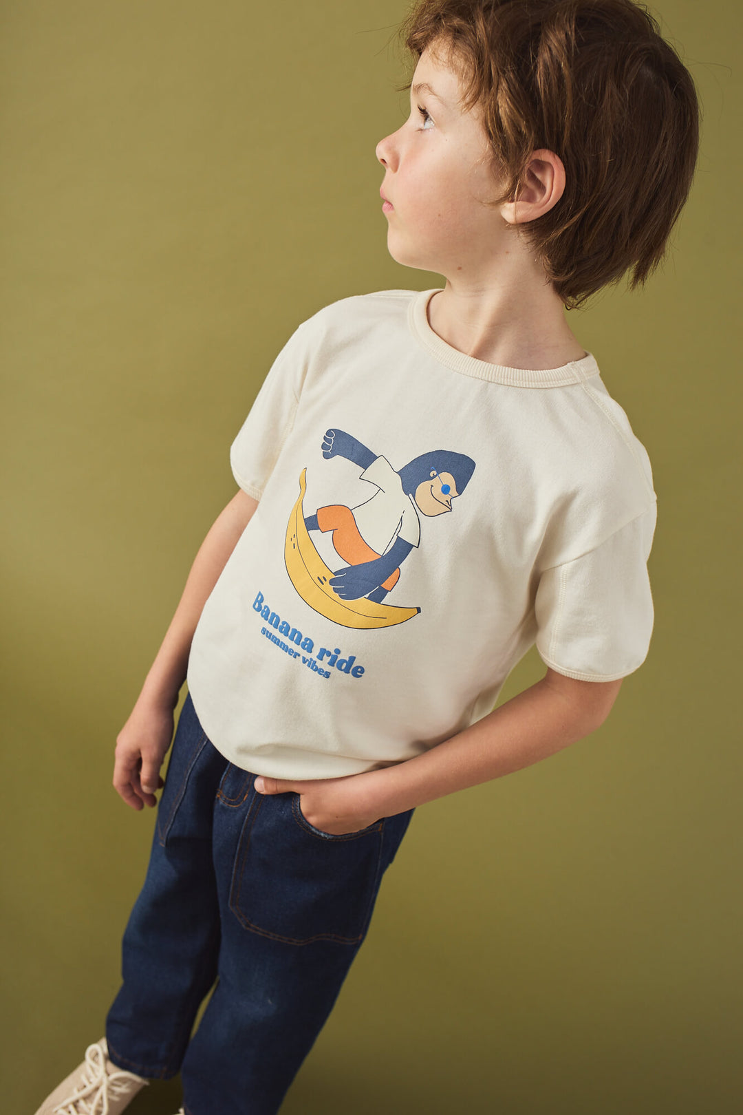Gingersnaps Chalice Monkey Barrel Tee - Jongensshirt 8