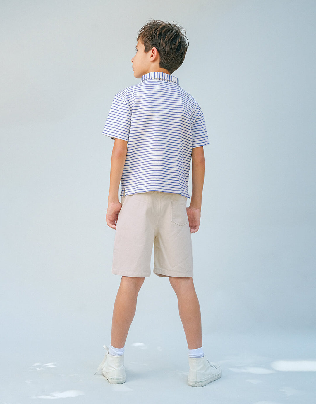 Gingersnaps Cosmo Bermuda Shorts Off White - Jongensbroek 5