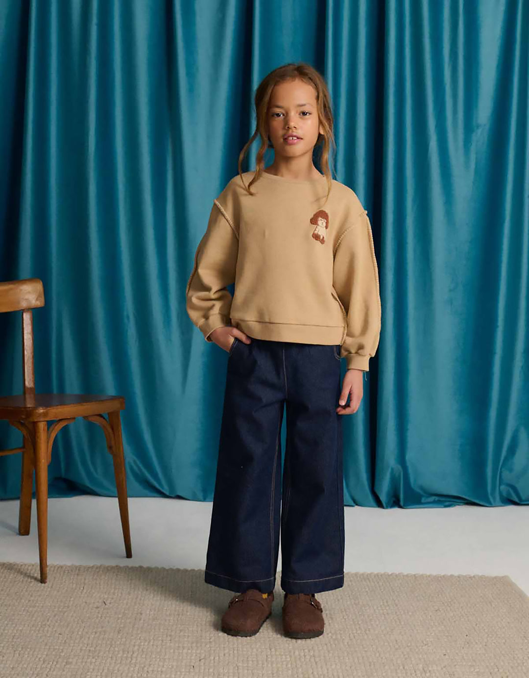 Gingersnaps Faustina Sweater with Poodle - Meisjestrui 6