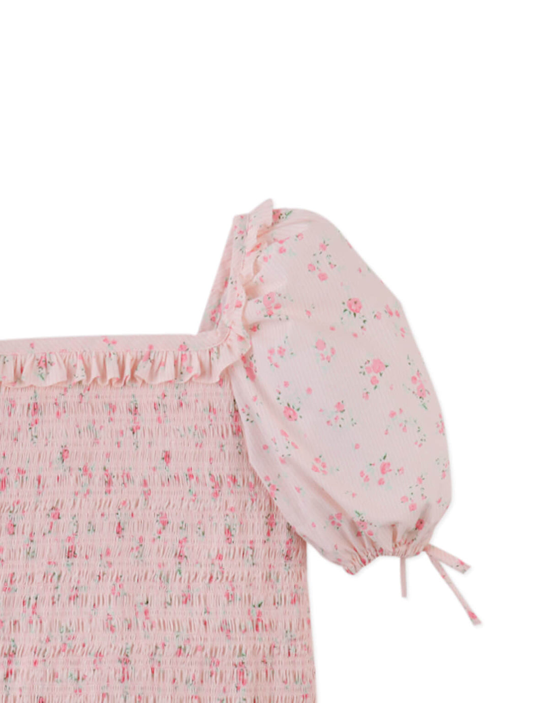 Gingersnaps Priscilla Smocked Top - Meisjestop - Roze 6