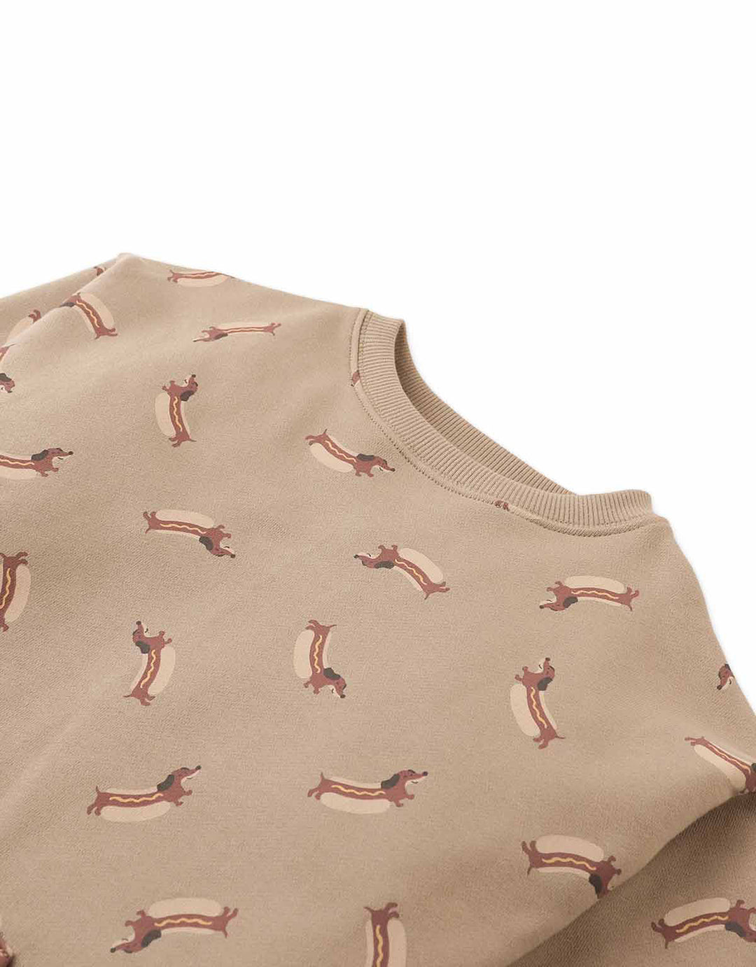 Gingersnaps Renzo Pullover with Dachshund AOP - Jongenstrui 4