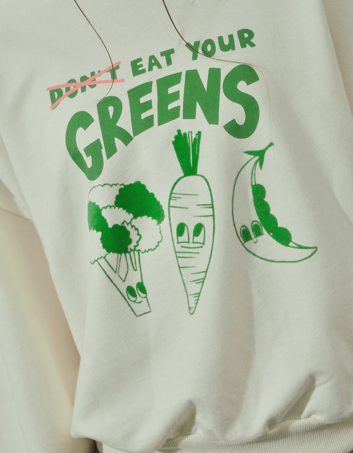 Gingersnaps Serena Veggies Terry Pullover - Meisje Sweater 5
