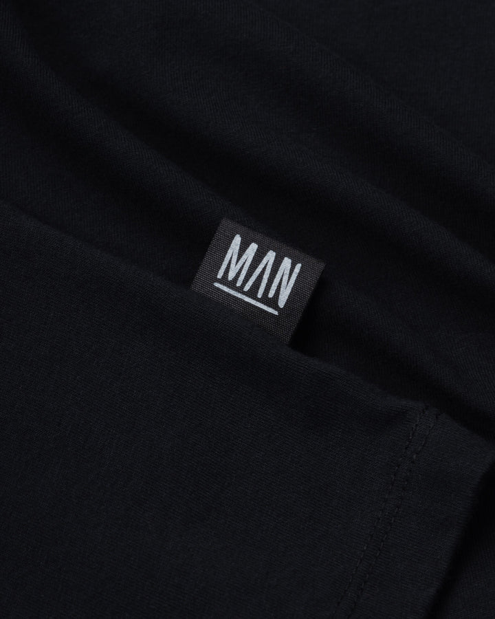 Little Man FLIPSIDE Longsleeve - Unisex Kindershirt - Zwart 5