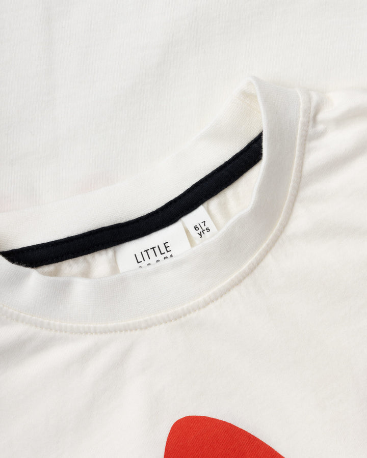 Little Man Happy BOOM Tank White - Kinder Tanktop - OffWhite 4